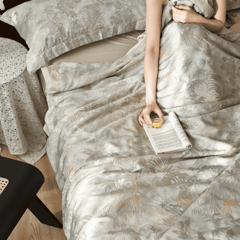 Tropical Summer 100% Lyocell TENCEL Quilt Comforter - Prozily