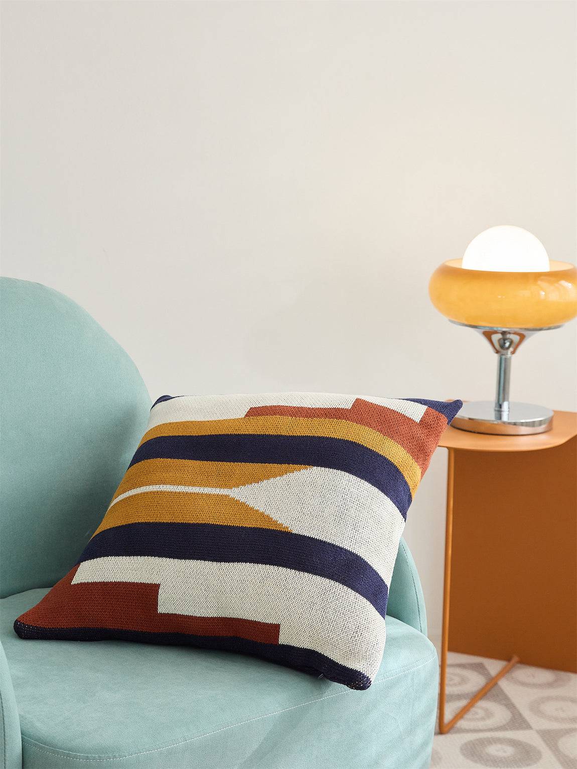 100% Premium Cotton Knitted Cushion Cover | Above the Clouds - Prozily