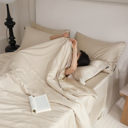 Champagne Dream TENCEL™ Lyocell Quilt Cover Set
