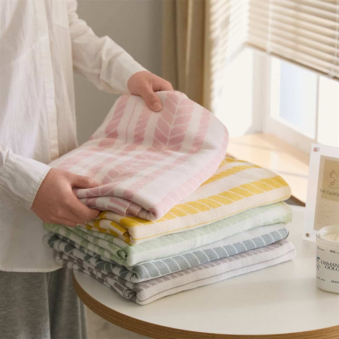 100% Bamboo Throw Blanket Natural Cooling Comforter - Prozily