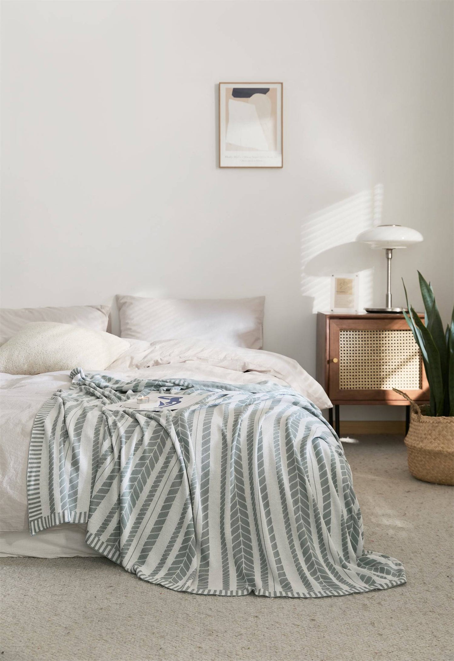 100% Bamboo Throw Blanket Natural Cooling Comforter - Prozily