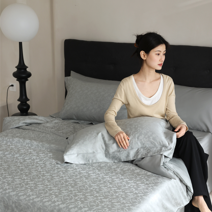 Forest Rain TENCEL™ Lyocell Quilt Cover Set