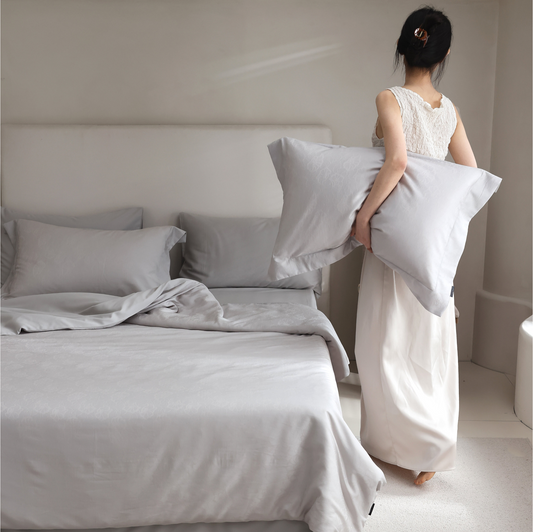 Moonlight Bloom TENCEL™ Lyocell Quilt Cover Set