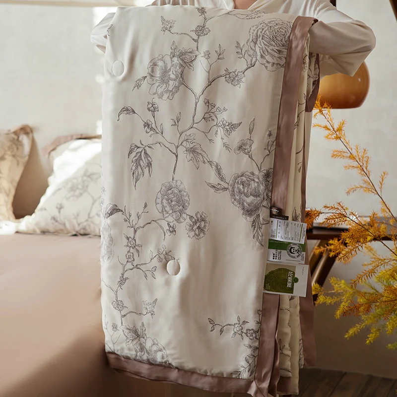 Rose Serenade TENCEL™ Quilt Comforter Set