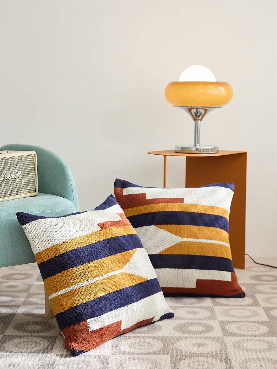 100% Premium Cotton Knitted Cushion Cover | Above the Clouds - Prozily