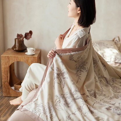Rose Serenade TENCEL™ Quilt Comforter Set