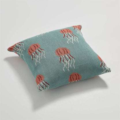 100% Premium Cotton Knitted Cushion Cover | Jellyfish - Prozily