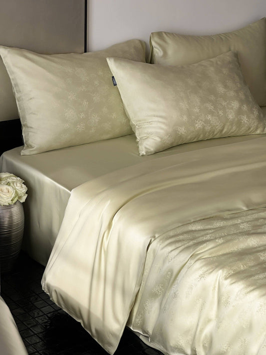Blooming Slumber Tencel Bed sheets Singapore - Prozily
