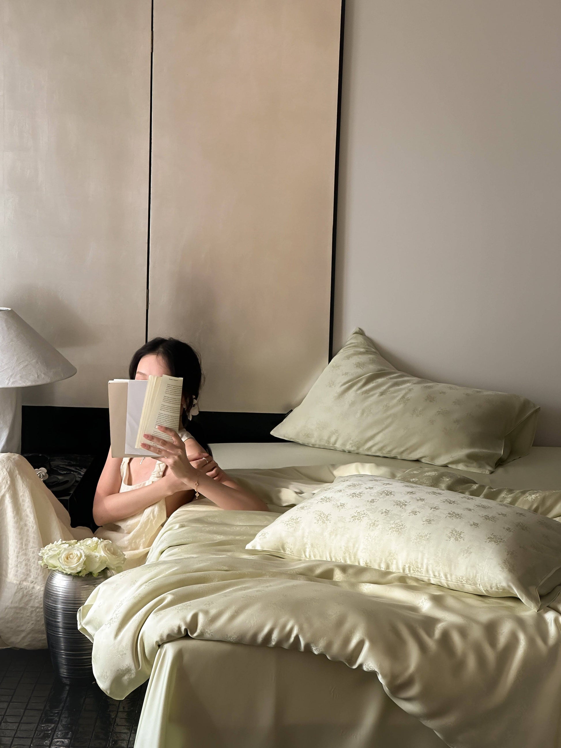 100% TENCEL™ Lyocell Quilt Cover Set | Blooming Slumber - Prozily