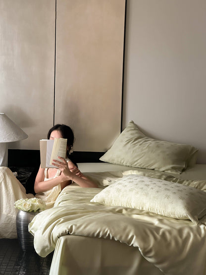 100% TENCEL™ Lyocell Quilt Cover Set | Blooming Slumber - Prozily
