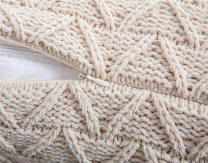 Super Soft Knitted Cushion Cover | Classic Wave - Prozily