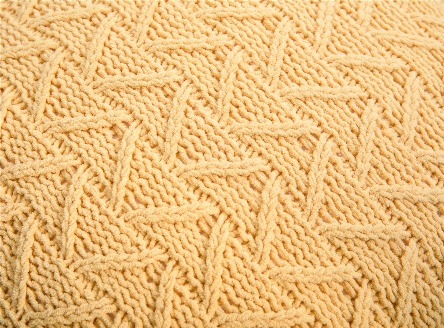 Super Soft Knitted Cushion Cover | Classic Wave - Prozily