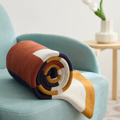 100% Premium Cotton Knitted Throw Blanket | Above the Clouds - Prozily
