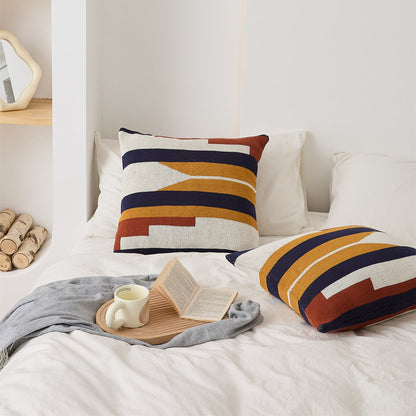 100% Premium Cotton Knitted Cushion Cover | Above the Clouds - Prozily
